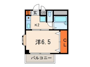 柴崎マンションＮＡＤＡＫＩＴＡの物件間取画像